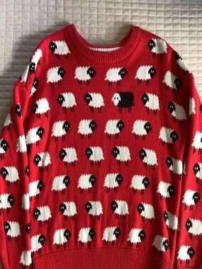 Princess Diana Sheep Sweater Dupe